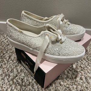 Kate Spade Glitter Keds